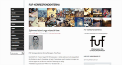 Desktop Screenshot of fufkorrespondenterna.com