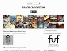 Tablet Screenshot of fufkorrespondenterna.com